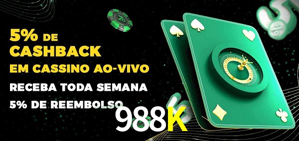 Promoções do cassino ao Vivo 988K